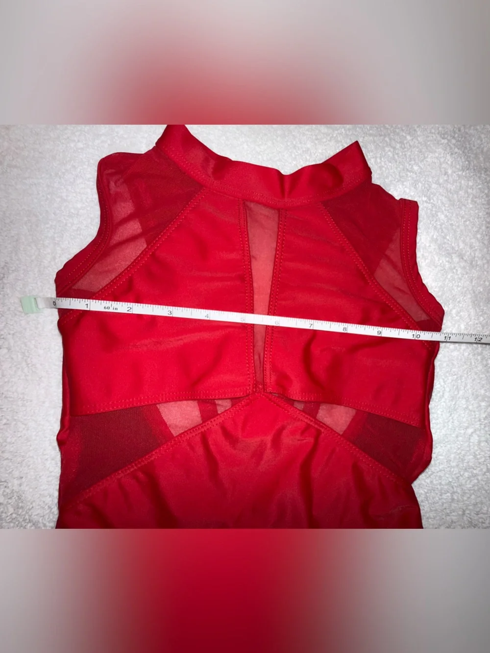 Five the Label Kids Red Sleeveless One-Piece Leotard Size Youth X-Large